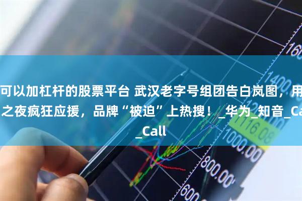 可以加杠杆的股票平台 武汉老字号组团告白岚图，用户之夜疯狂应援，品牌“被迫”上热搜！_华为_知音_Call